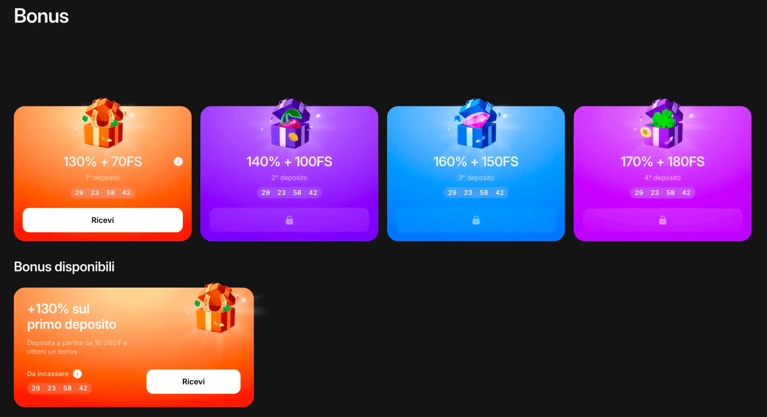 1Win Bonus Benvenuto