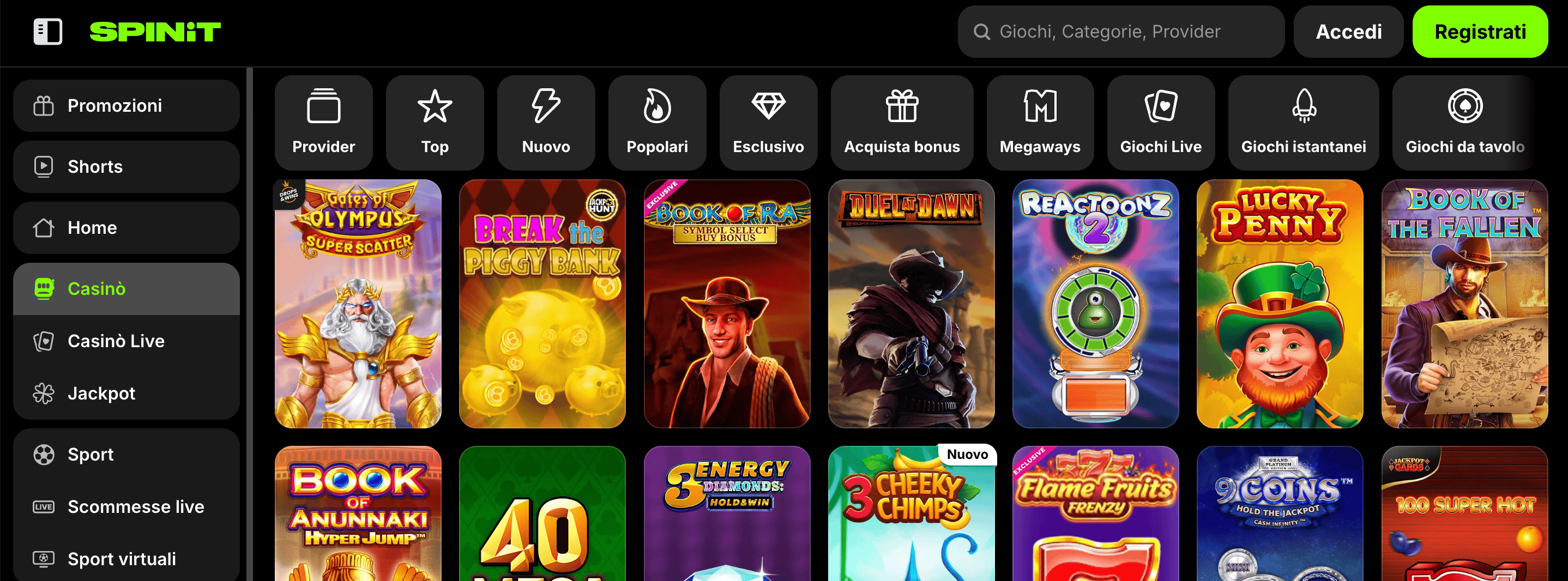 Spinit Casino slot